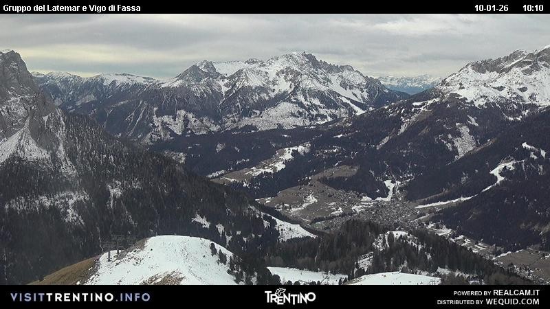 Archiv Foto Webcam Latemar-Gruppe