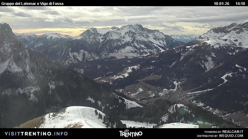 Archiv Foto Webcam Latemar-Gruppe