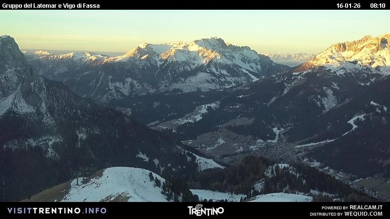 Archiv Foto Webcam Latemar-Gruppe