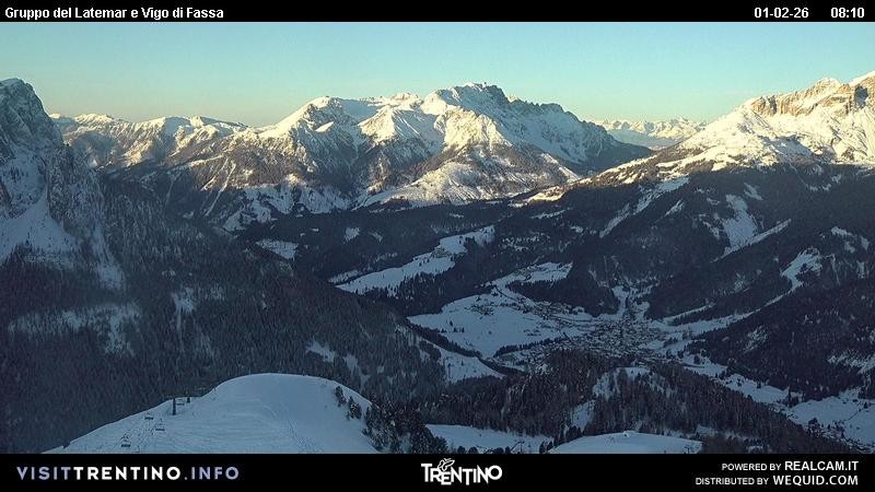 Archiv Foto Webcam Latemar-Gruppe