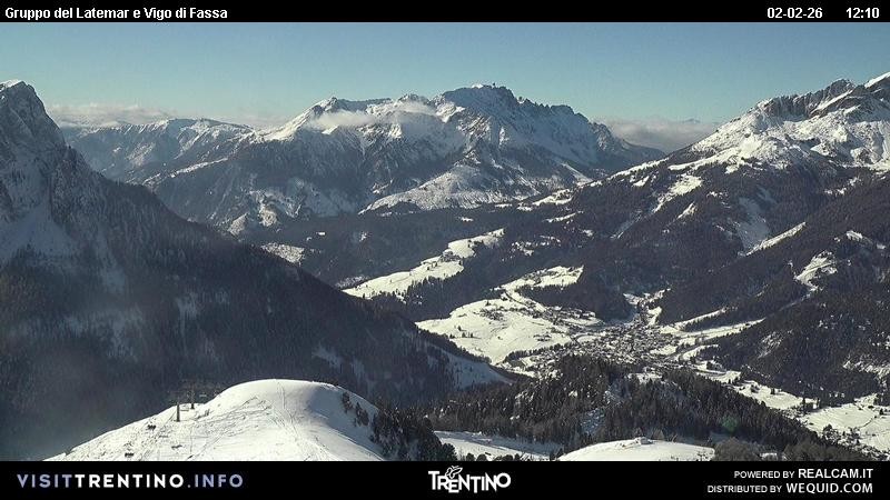 Archiv Foto Webcam Latemar-Gruppe