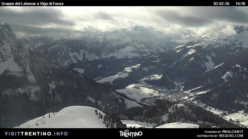 Archiv Foto Webcam Latemar-Gruppe