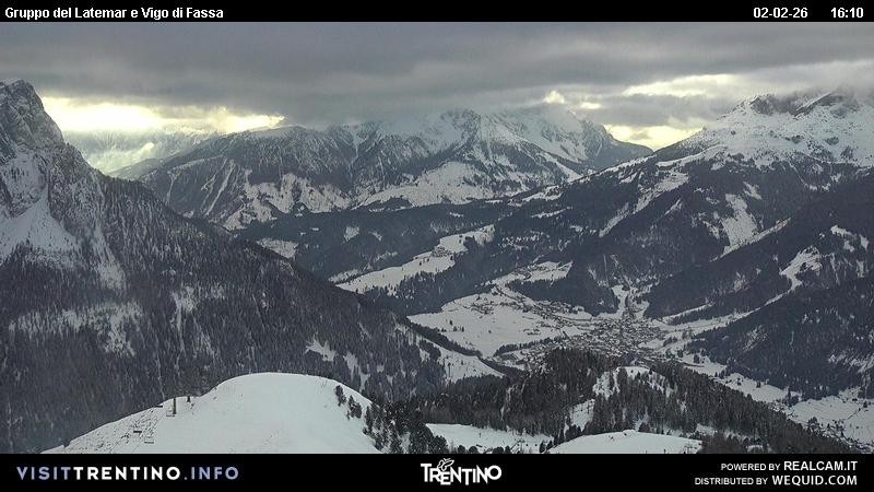 Archiv Foto Webcam Latemar-Gruppe