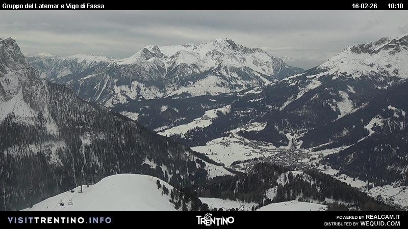 Archiv Foto Webcam Latemar-Gruppe