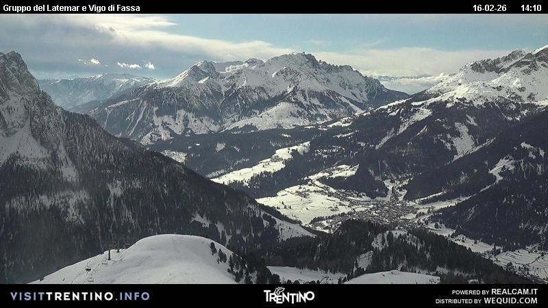 Archiv Foto Webcam Latemar-Gruppe