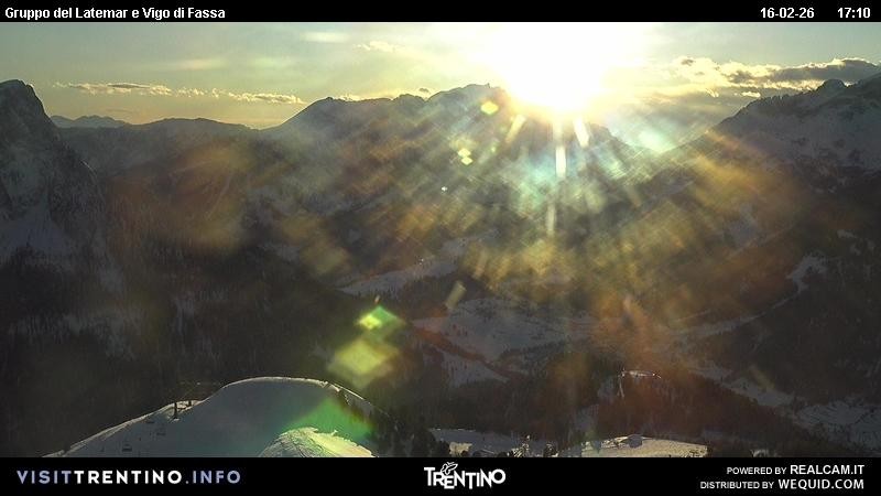 Archiv Foto Webcam Latemar-Gruppe