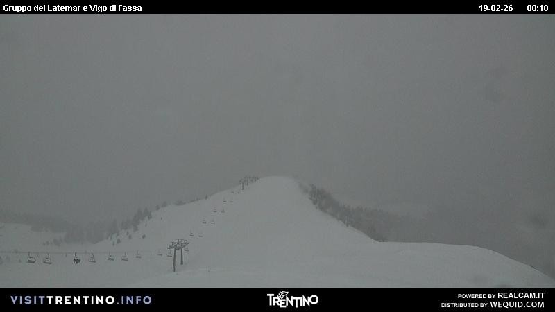 Archived image Webcam Gruppo del Latemar