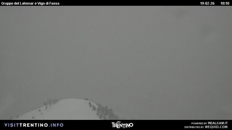 Archived image Webcam Gruppo del Latemar
