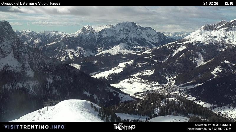 Archiv Foto Webcam Latemar-Gruppe