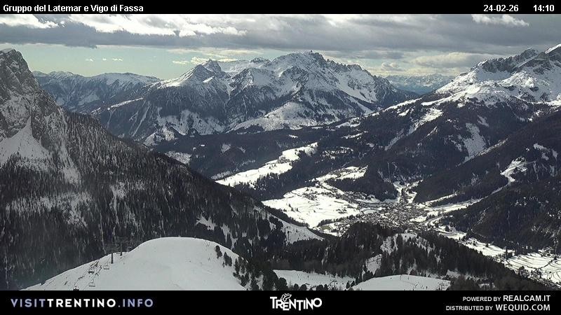 Archiv Foto Webcam Latemar-Gruppe