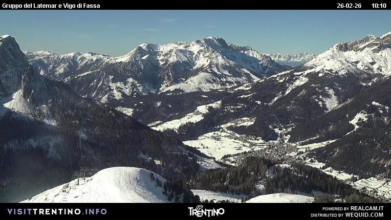 Archiv Foto Webcam Latemar-Gruppe