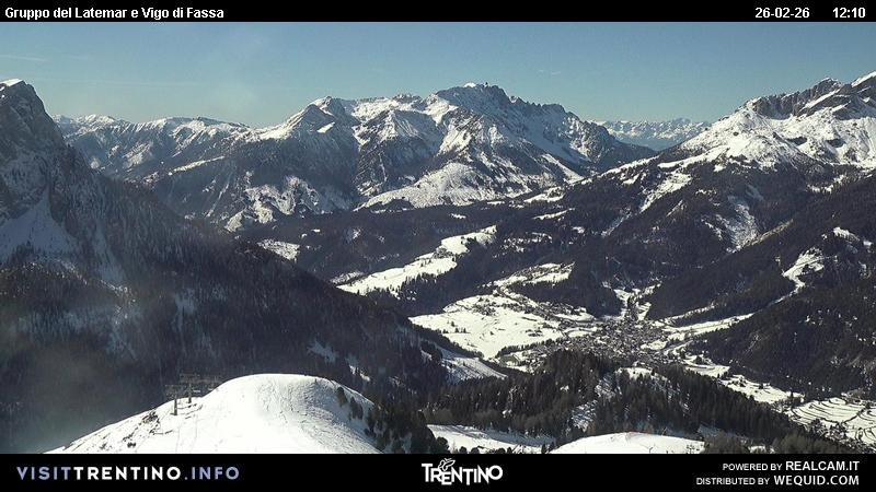 Archived image Webcam Gruppo del Latemar