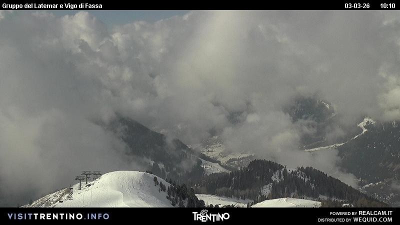 Archiv Foto Webcam Latemar-Gruppe