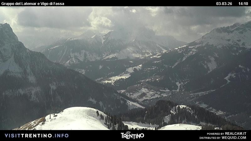 Archiv Foto Webcam Latemar-Gruppe