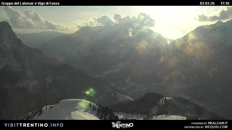 Archiv Foto Webcam Latemar-Gruppe