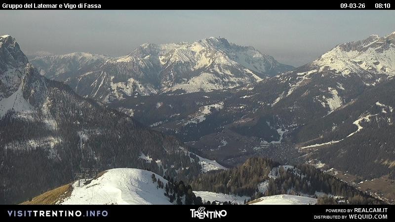 Archiv Foto Webcam Latemar-Gruppe