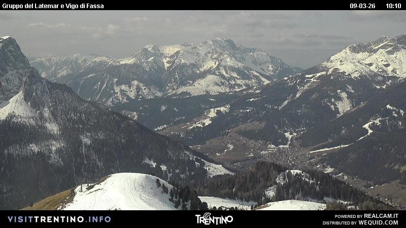 Archiv Foto Webcam Latemar-Gruppe