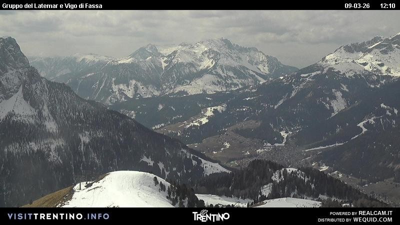 Archiv Foto Webcam Latemar-Gruppe