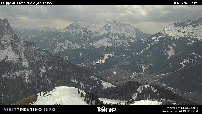 Archiv Foto Webcam Latemar-Gruppe