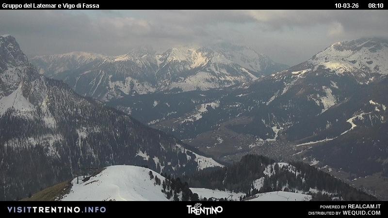 Archiv Foto Webcam Latemar-Gruppe