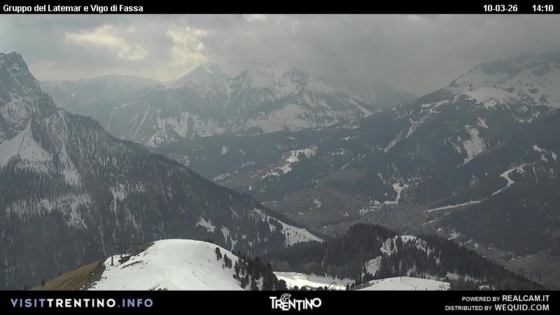 Archiv Foto Webcam Latemar-Gruppe