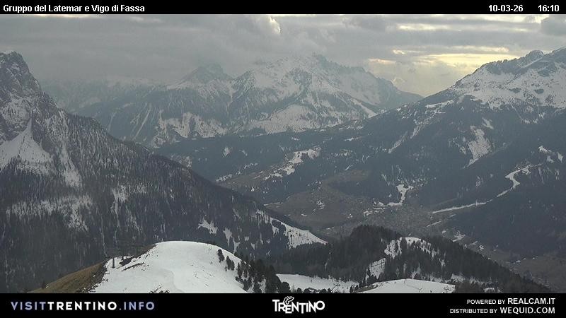 Archiv Foto Webcam Latemar-Gruppe