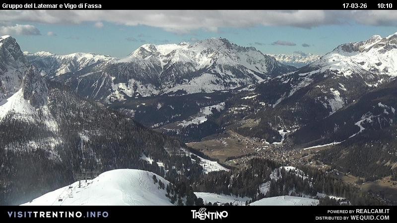 Archiv Foto Webcam Latemar-Gruppe