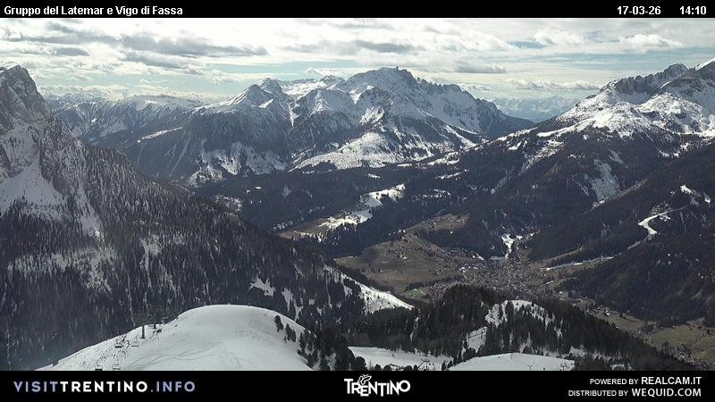 Archiv Foto Webcam Latemar-Gruppe