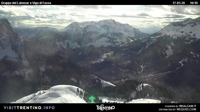 Archiv Foto Webcam Latemar-Gruppe