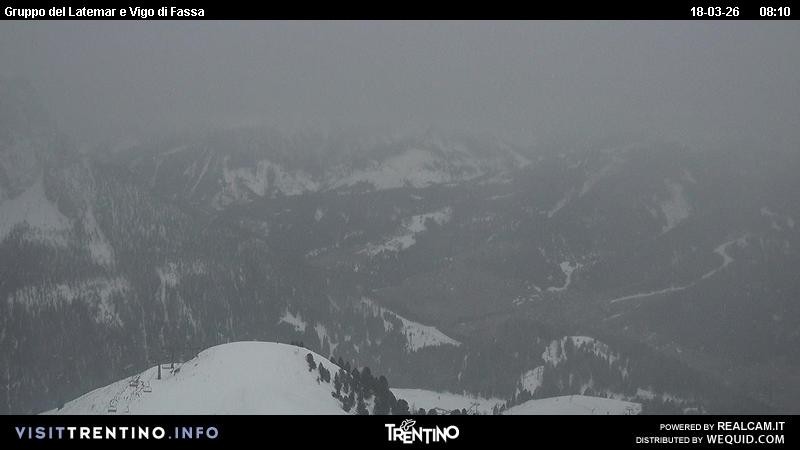 Archiv Foto Webcam Latemar-Gruppe