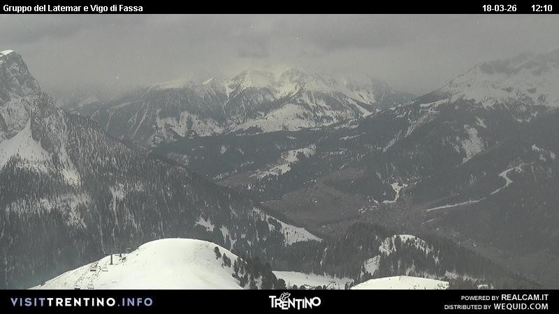 Archiv Foto Webcam Latemar-Gruppe