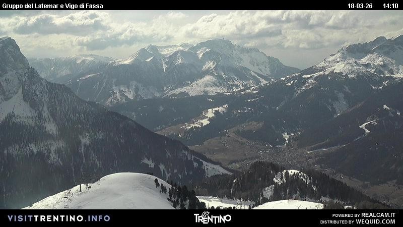 Archived image Webcam Gruppo del Latemar