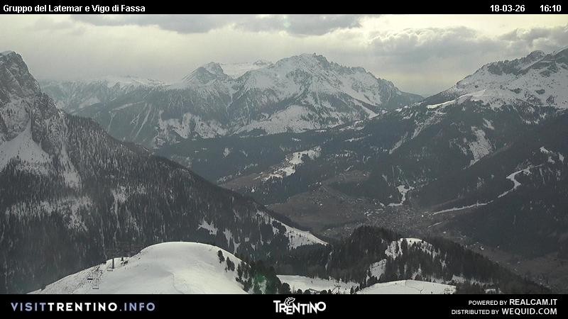 Archiv Foto Webcam Latemar-Gruppe