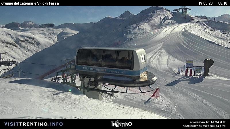 Archiv Foto Webcam Latemar-Gruppe