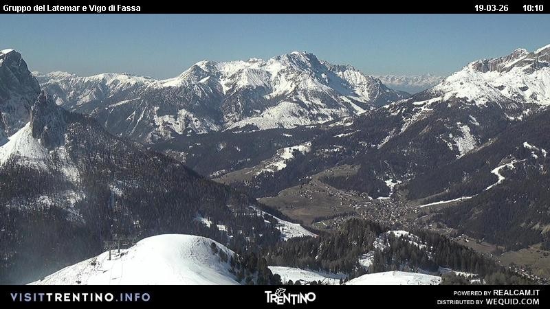 Archiv Foto Webcam Latemar-Gruppe