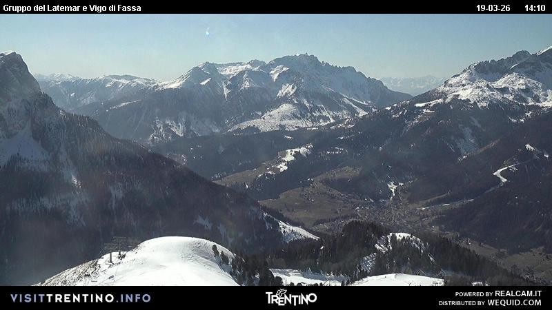 Archiv Foto Webcam Latemar-Gruppe