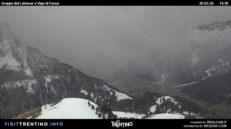 Archiv Foto Webcam Latemar-Gruppe