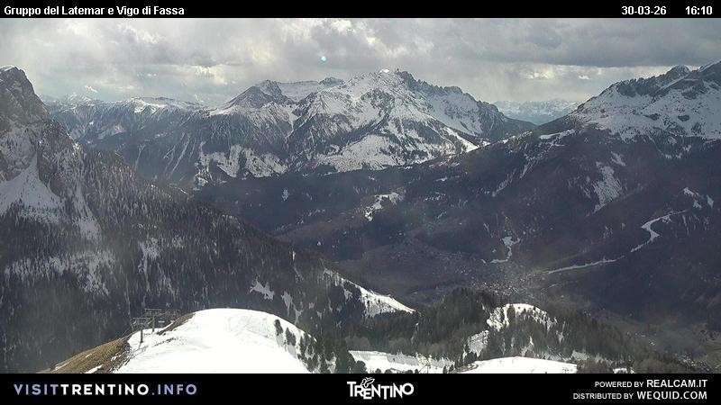 Archiv Foto Webcam Latemar-Gruppe