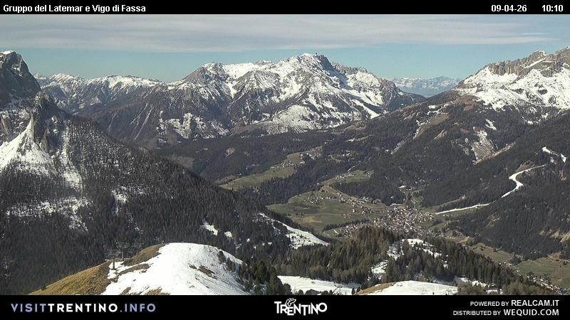 Archiv Foto Webcam Latemar-Gruppe