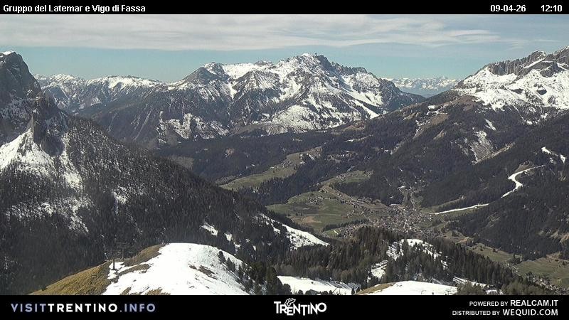 Archiv Foto Webcam Latemar-Gruppe