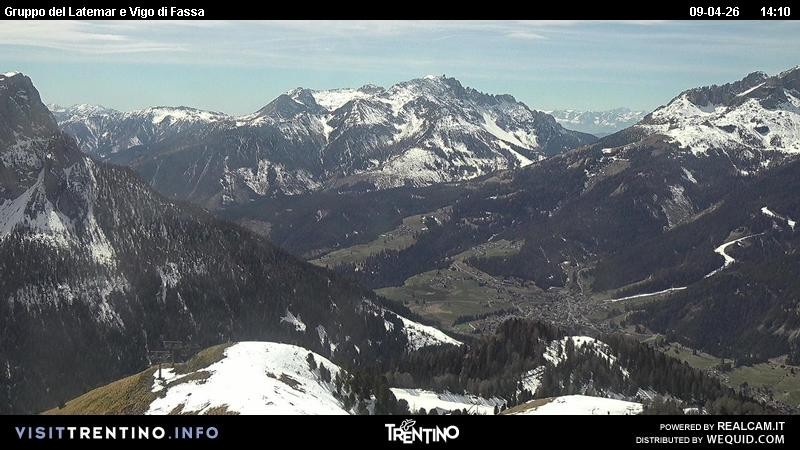 Archiv Foto Webcam Latemar-Gruppe