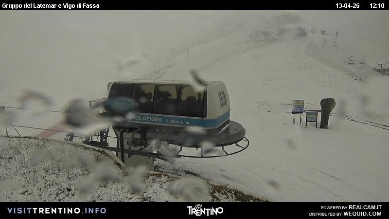 Archived image Webcam Gruppo del Latemar