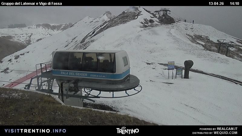 Archiv Foto Webcam Latemar-Gruppe