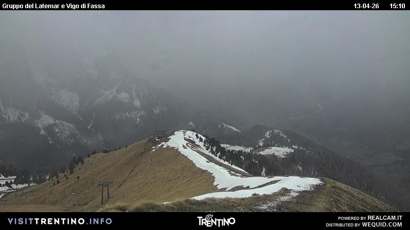 Archiv Foto Webcam Latemar-Gruppe