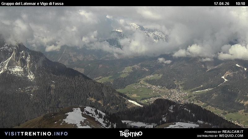 Archiv Foto Webcam Latemar-Gruppe