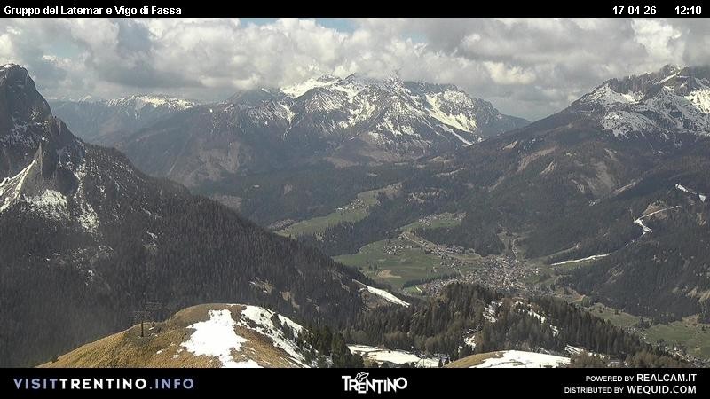 Archiv Foto Webcam Latemar-Gruppe