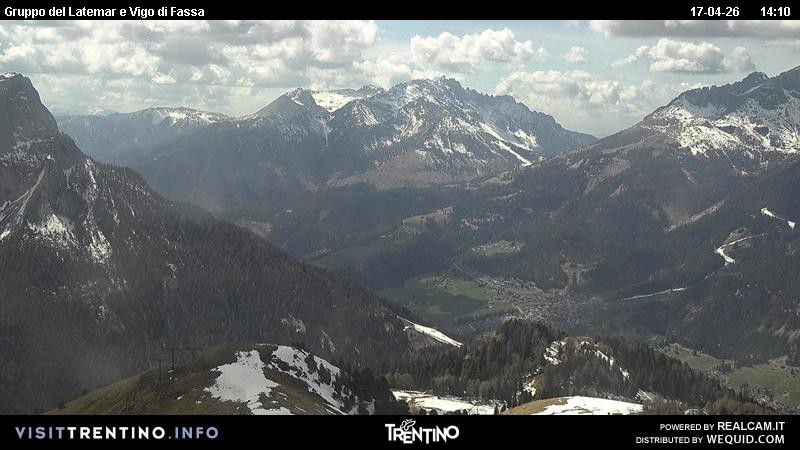 Archiv Foto Webcam Latemar-Gruppe