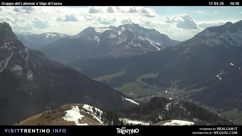 Archiv Foto Webcam Latemar-Gruppe