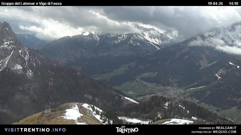 Archived image Webcam Gruppo del Latemar
