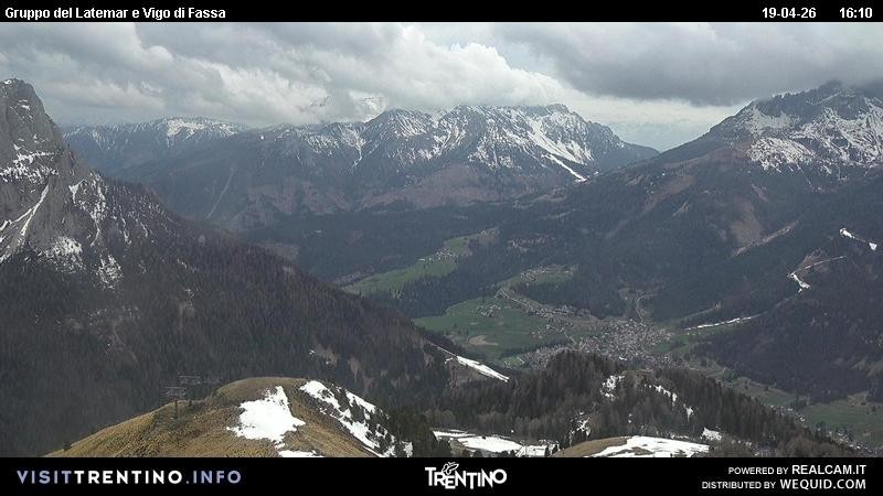 Archived image Webcam Gruppo del Latemar